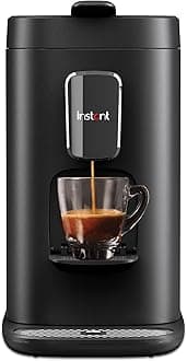 Instant Pot Instant Pod, 3-in-1 Espresso, K-Cup Pod and Ground Coffee Maker, From the Makers of Instant Pot with Reusable Coffee Pod for Ground Coffee, 2 to 12oz. Brew Sizes, 68oz Reservoir