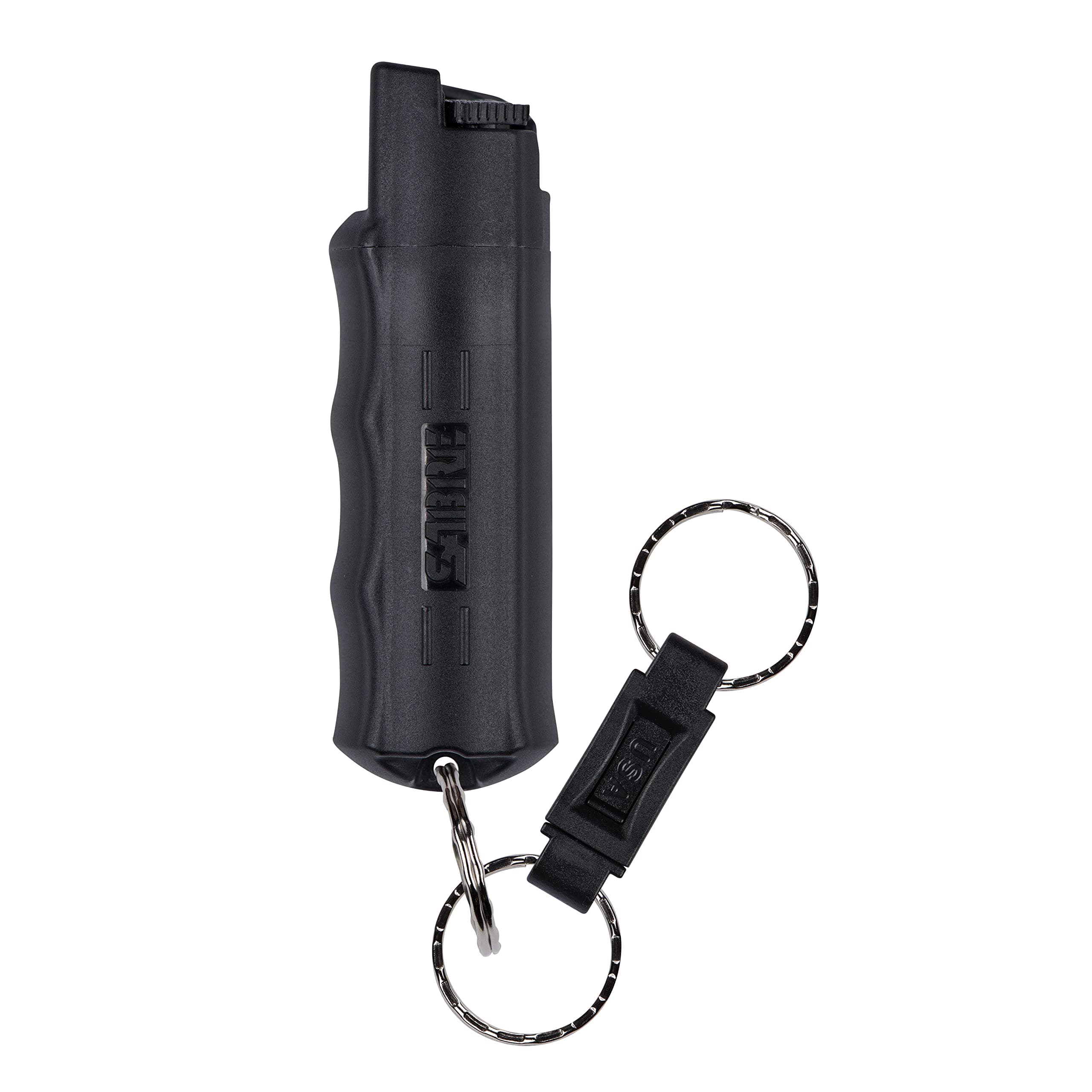 SABRE Pepper Spray, Quick Release Keychain for Easy Carry and Fast Access, Fi...