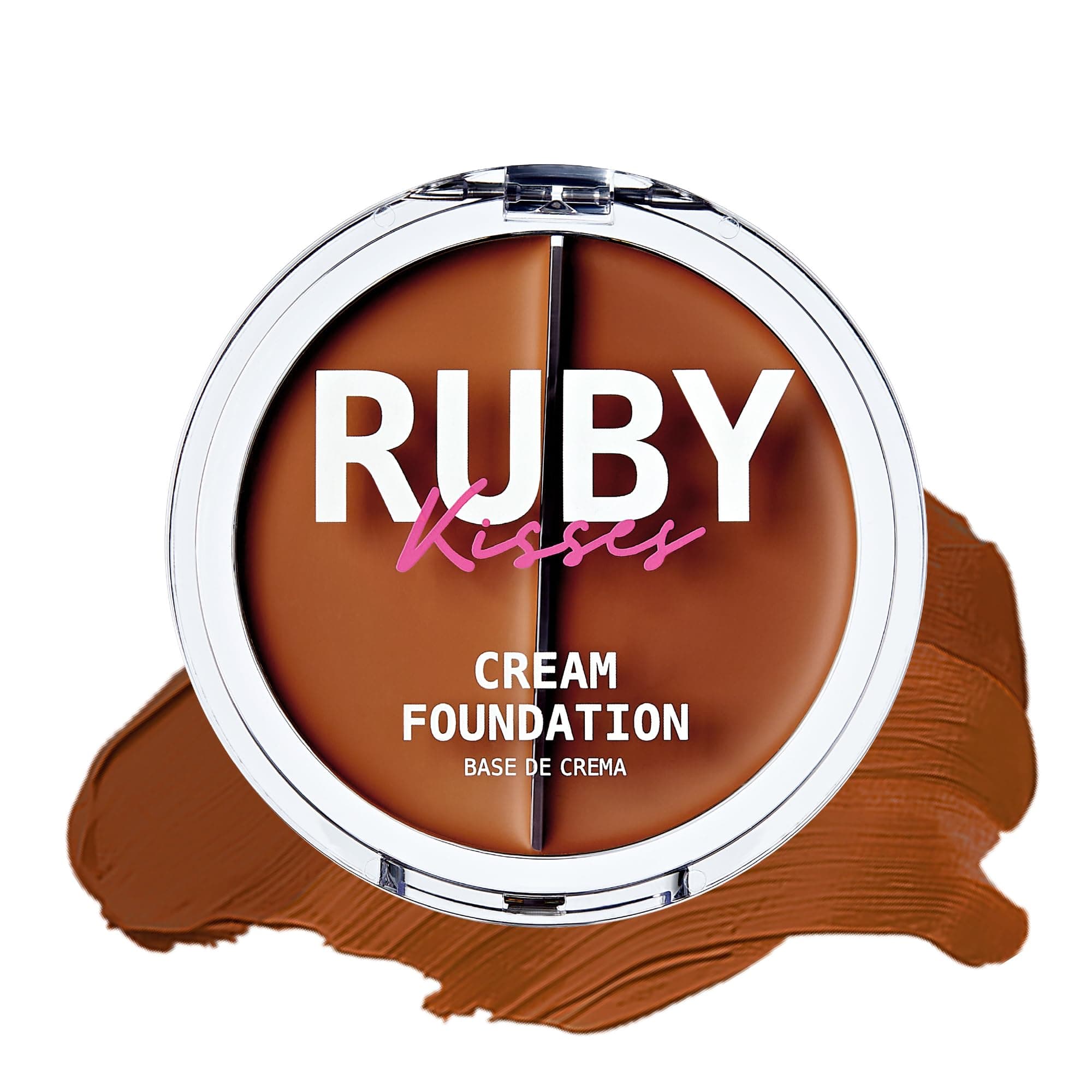 Ruby Kisses 3D Face Creator Cream Foundation & Concealer, 12 Hours Long Lasting, Medium to Full Coverage, Non-Greasy, Ideal for Makeup & Contour Palette (Level 11)
