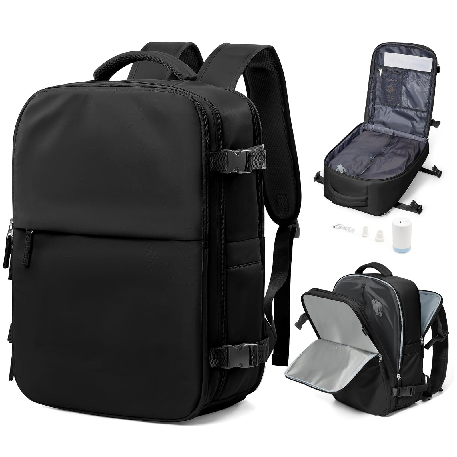 Travel Backpack Essentials For Women Men Airline Approved Personal Item Travel Bag College Laptop Backpack
