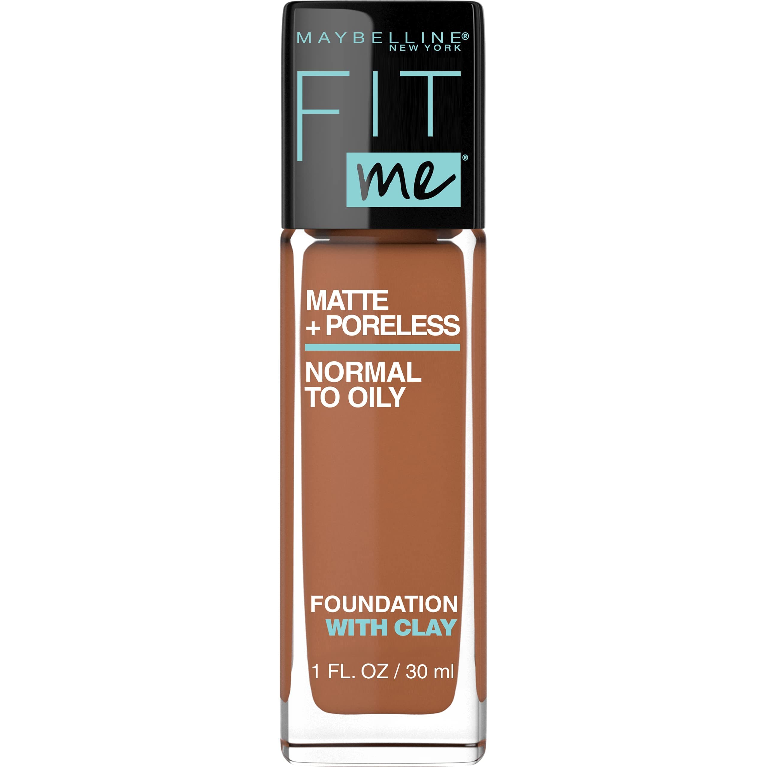 Fit Me Matte Plus Poreless Liquid Foundation Medium Coverage For Oily Skin (Coconut 355, 30 Ml), Pack Of 1