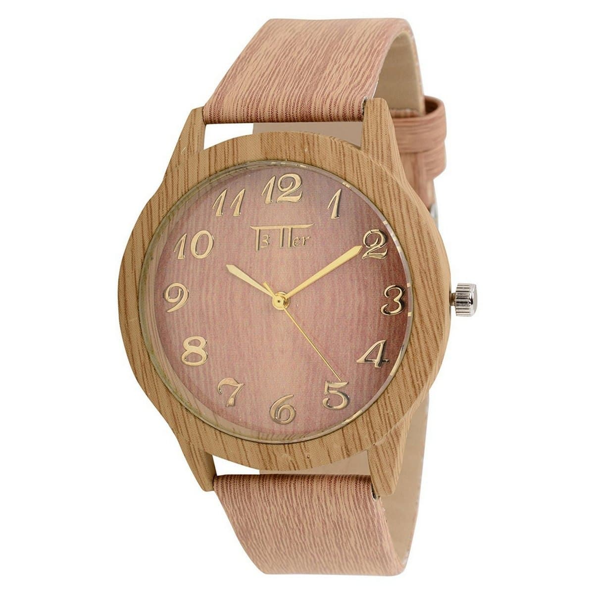 Golden Dial Analog Watch For Men