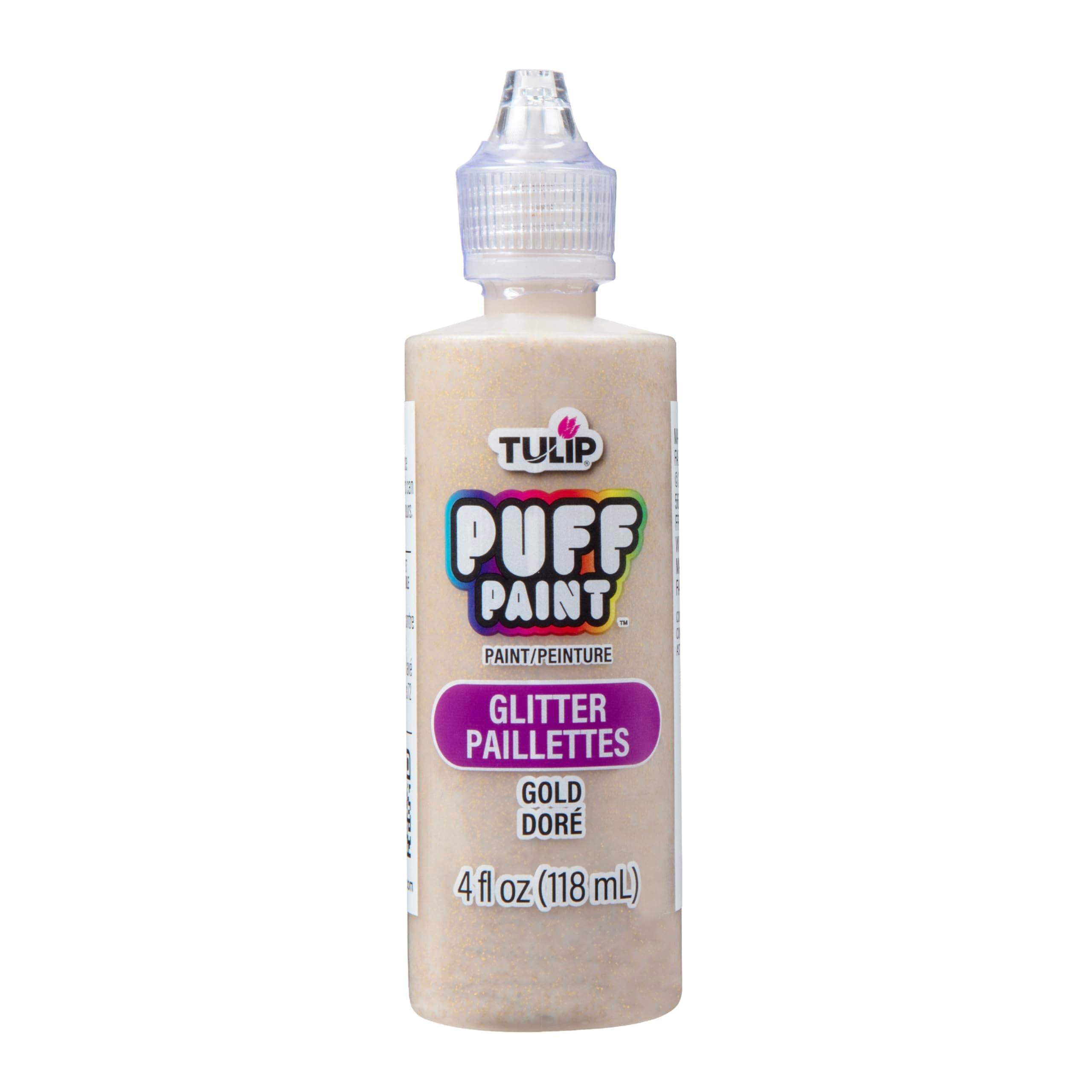 Tulip Dimensional Fabric Paint 4oz Glitter Gold