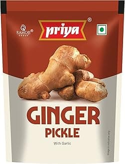 Ginger Pickle with Garlic Total 700gm | 35g Each Sachet I Authentic Telugu Style Adrak Achar | Traditional South Indian Taste | Homemade Andhra Pickles| Sweet and Spicy | Easy To Carry | Travel Friendly | (Pouch Pack of 20)