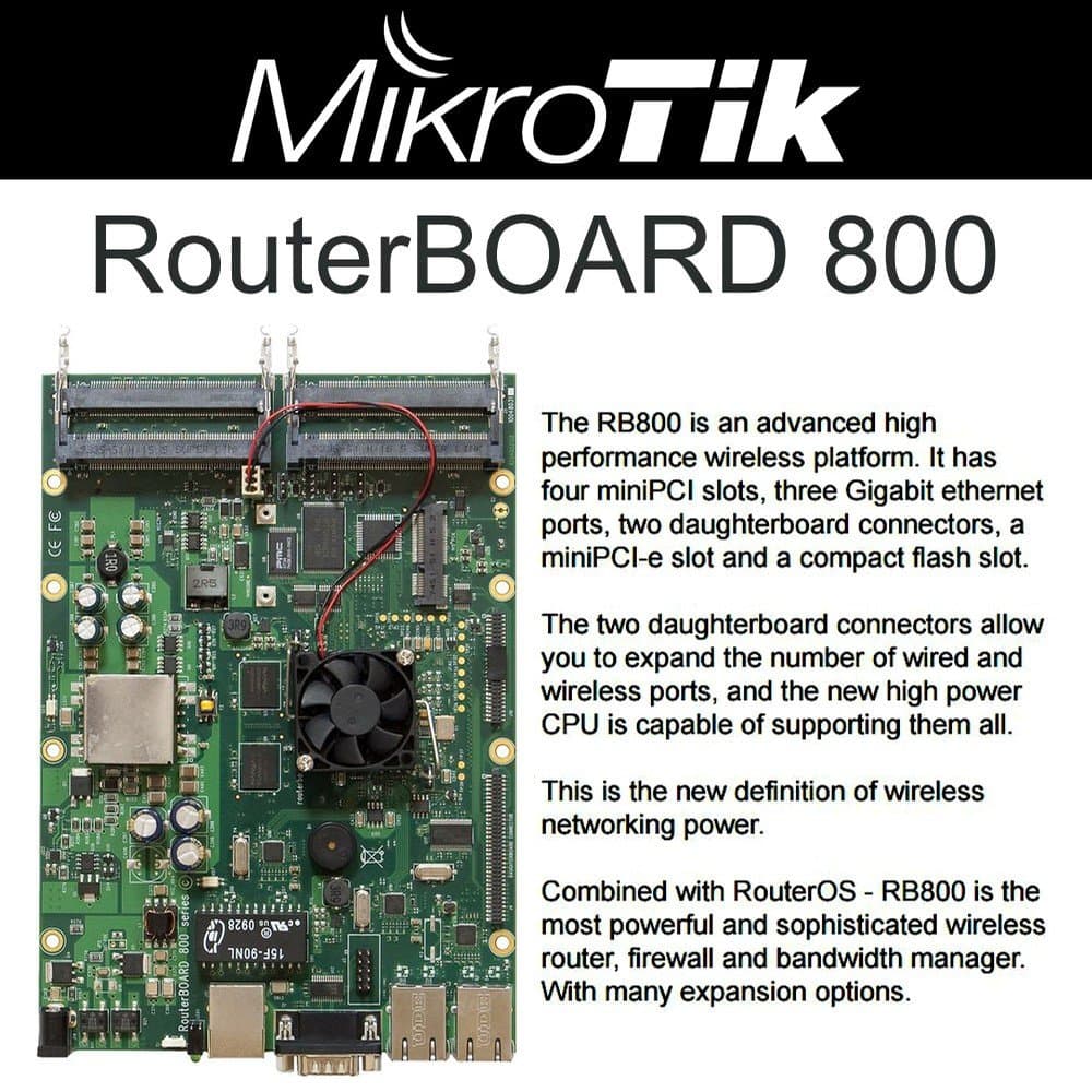 RB800 router motherboard