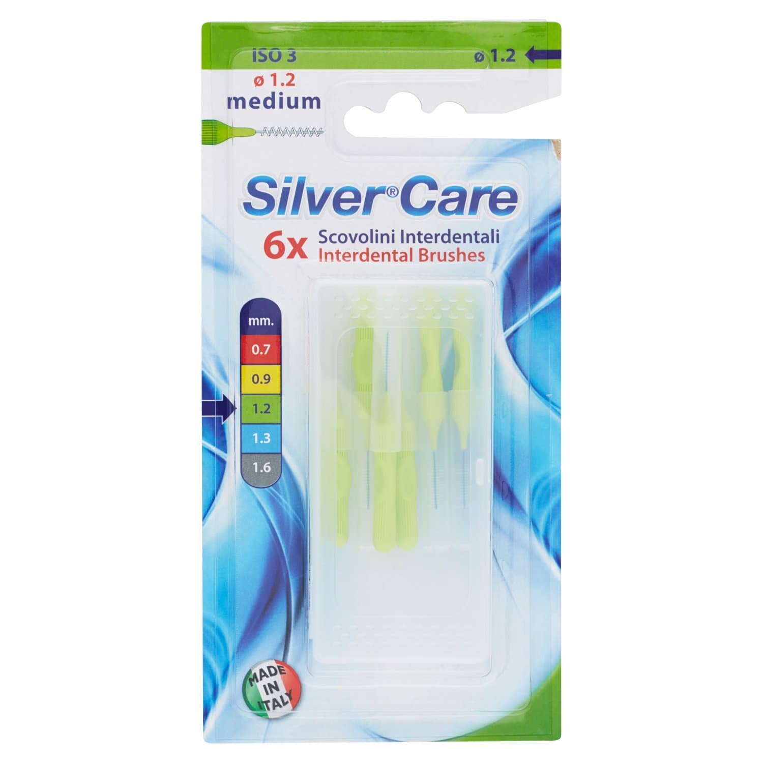 Silvercare Interdental ES ISO 3 Medium Toothbrush – 4 gr