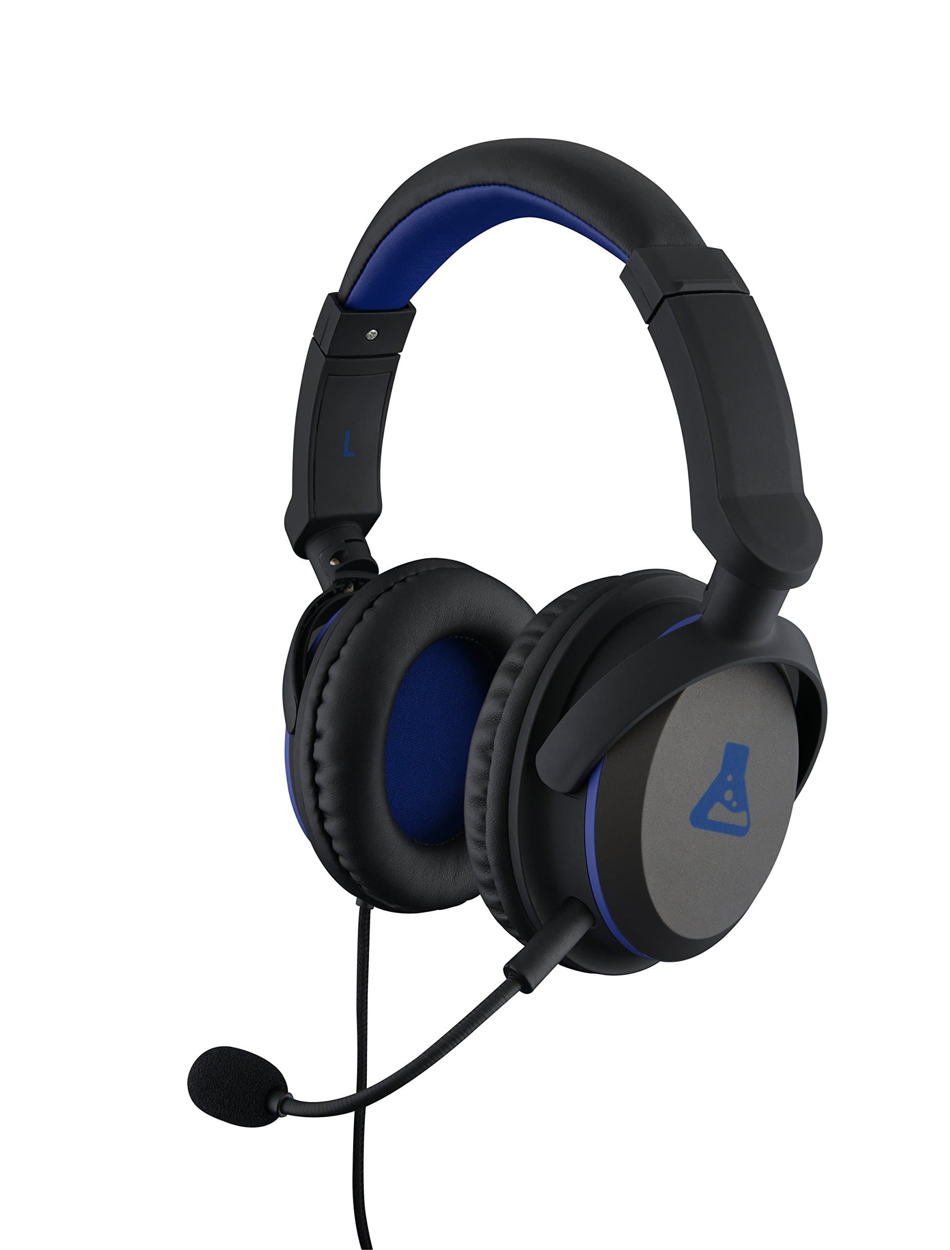 THE G-LAB - KORP-OXYGEN - Performance Gaming Headset - Removable Microphone - PS4, PC, Nintendo Switch & Xbox Compatible - Comfort - Black