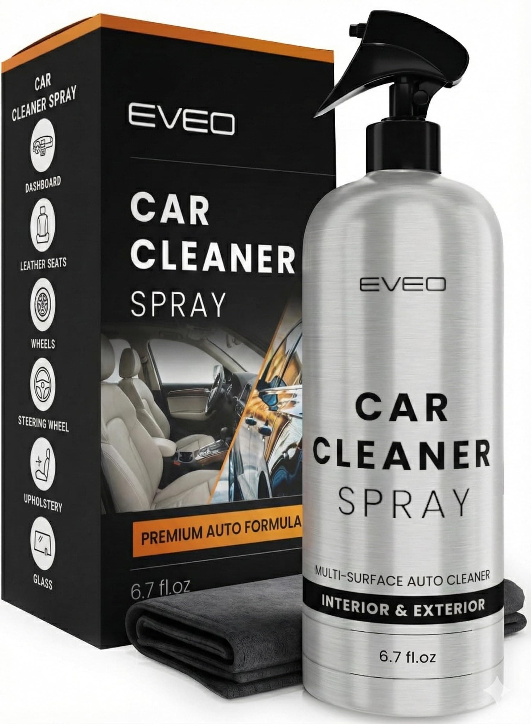 Screen Cleaner Spray - TV Screen Cleaner Spray and Wipe, Computer Screen Cleaner for Electronic Devices: TV, Laptop, iPhone, Ipad, Computer, MacBook- TV Cleaner for Smart TV-Microfiber Cleaning Cloth