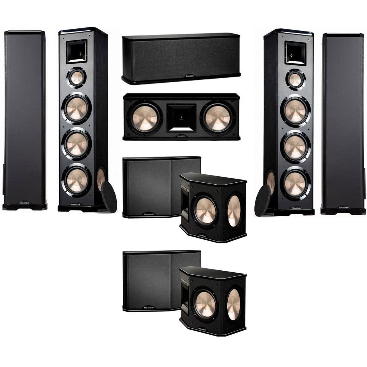 BIC Acoustech Pl-980 7.0 Home Theater System