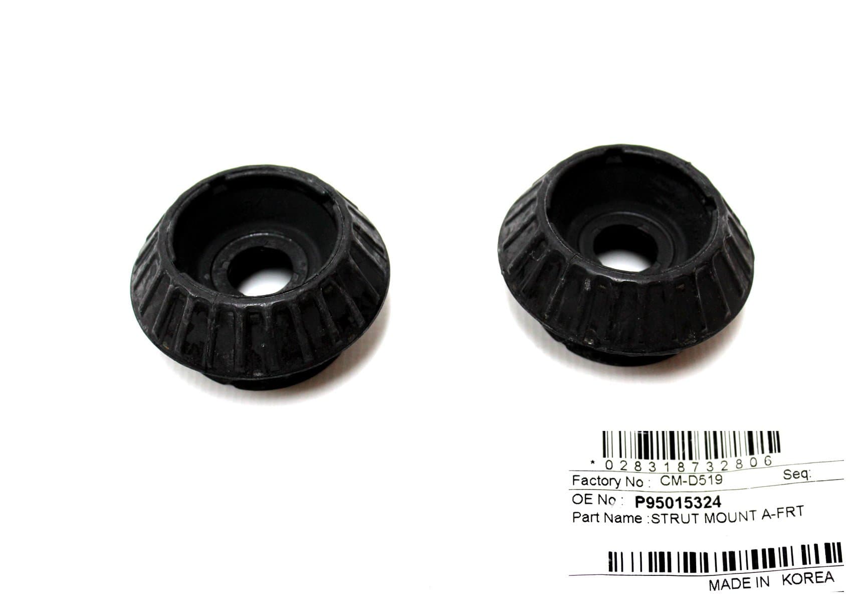 Front Shock Absorber Support Strut Mount for Chvey Chevrolet Gm Aveo Part: 95015324 (PACK 2)