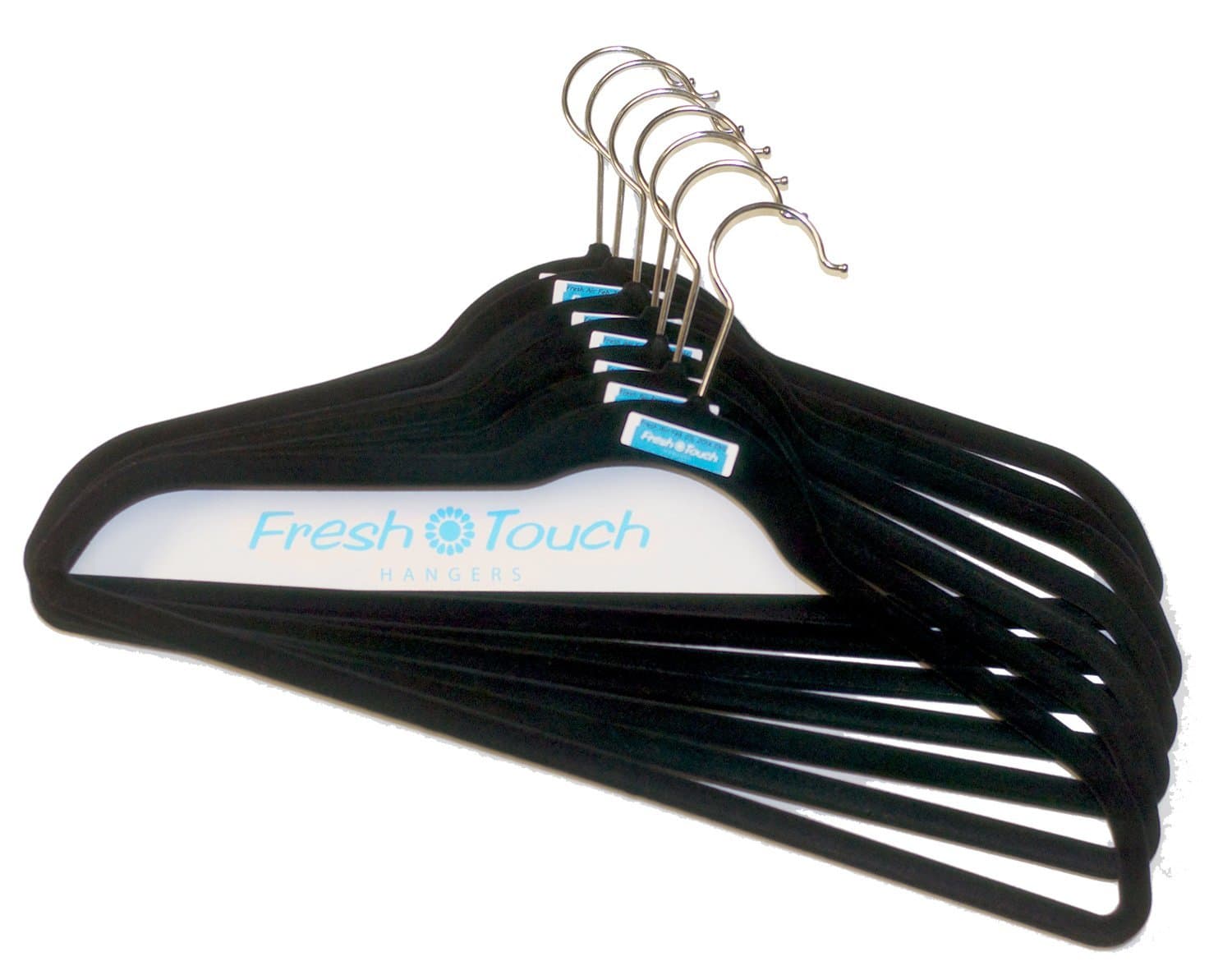 Fresh Touch Oder Fighting Non Slip Hangers with Crisp Air Infusion