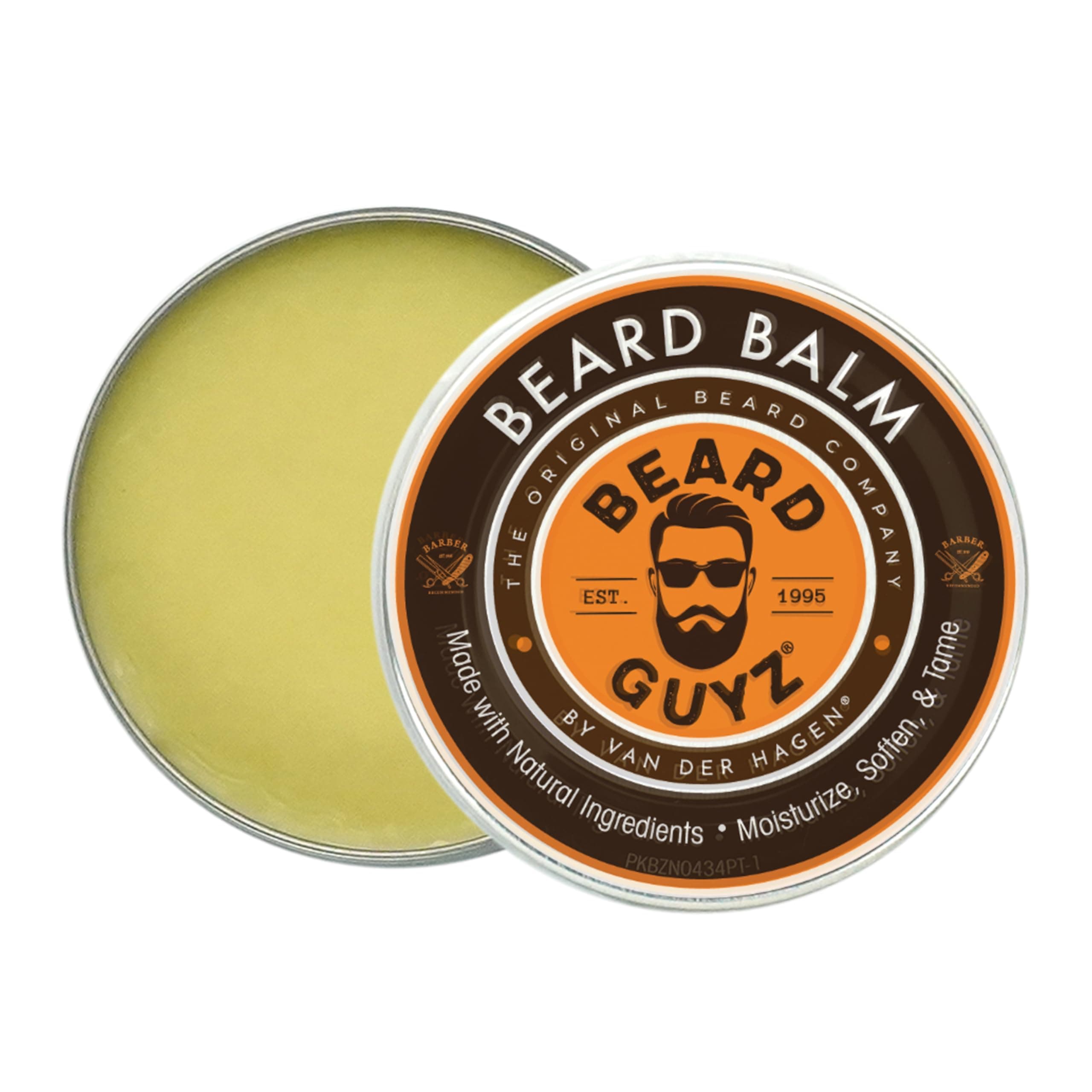 Beard Guyz Beard Balm – Beard Conditioner and Styler for Men, Softens, Tames, and Moisturizes Facial Hair, 2.25 oz