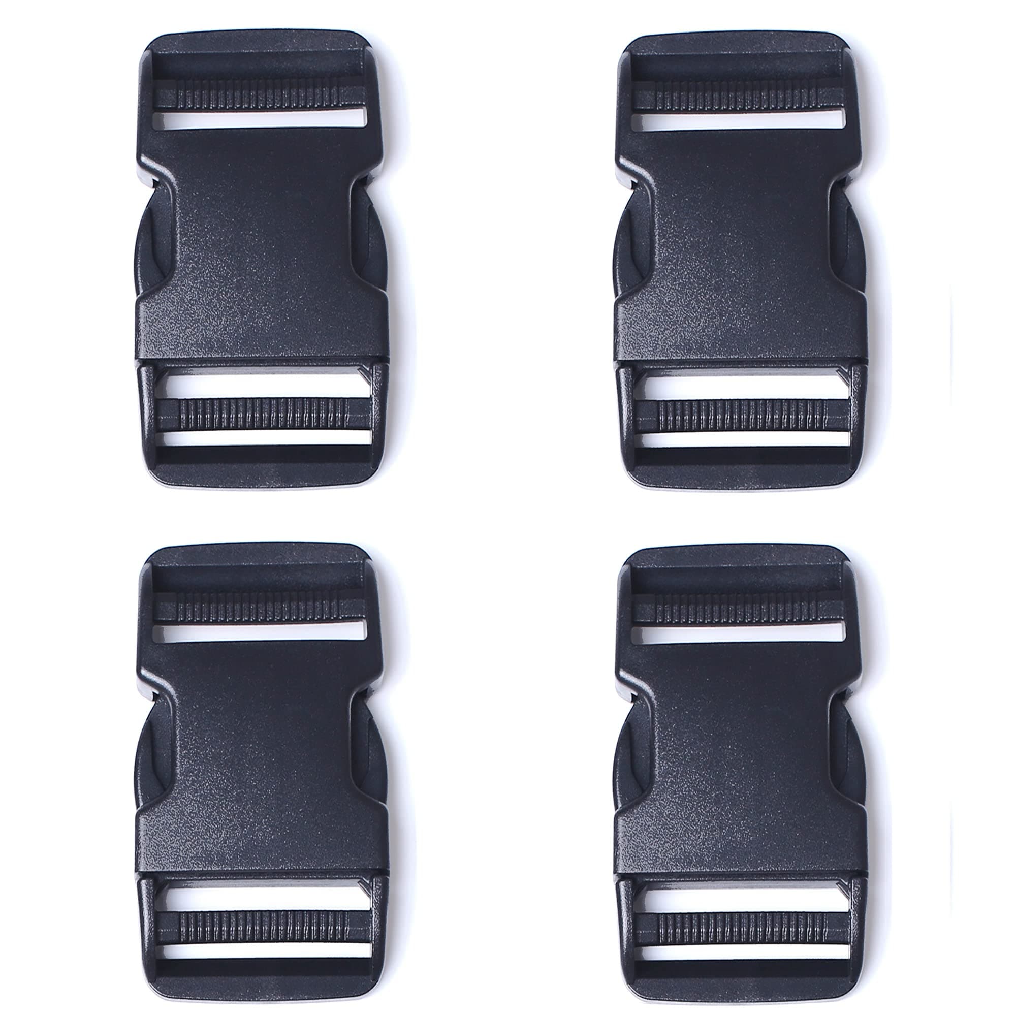 AXEN 4PCS Plastic Buckle, Side Quick Release Buckle for Bracelets Backpack Tactical Bag and Gear