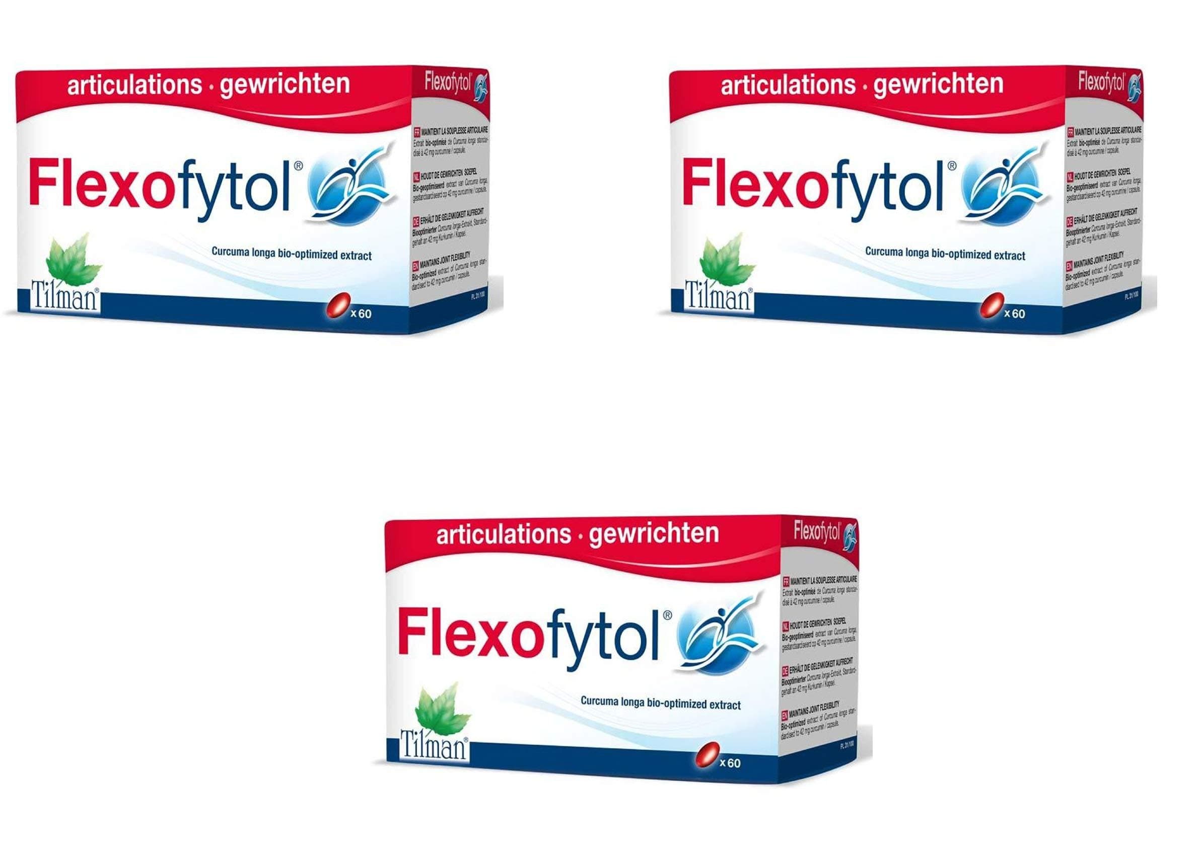 FLEXOFYTOL 180 CAPS. - BIO-Optimized Turmeric Extract for Joints and Arthritis