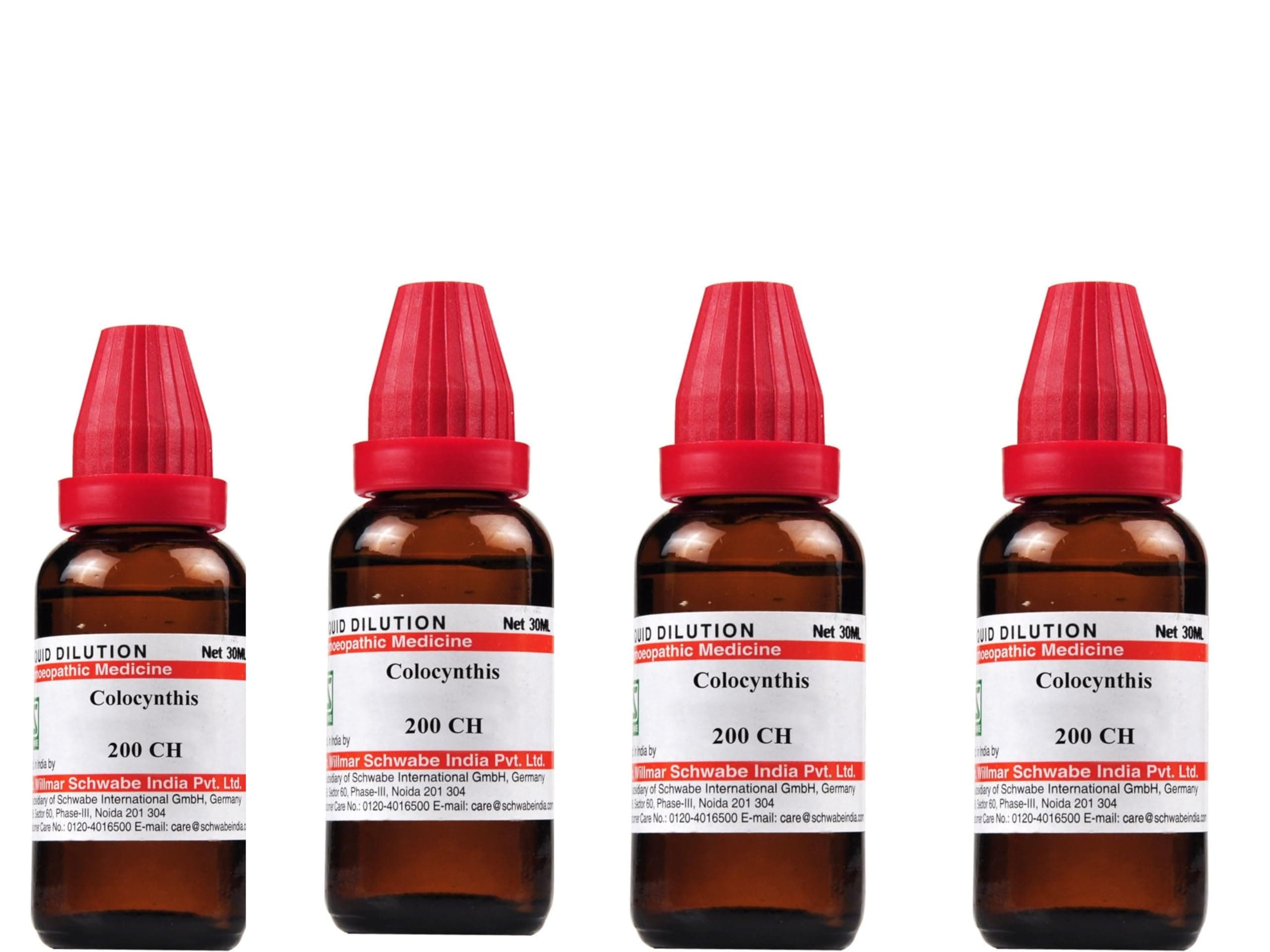 Dr. Willmar Schwabe India Colocynthis 200 Ch 30Ml (Pack Of 4)