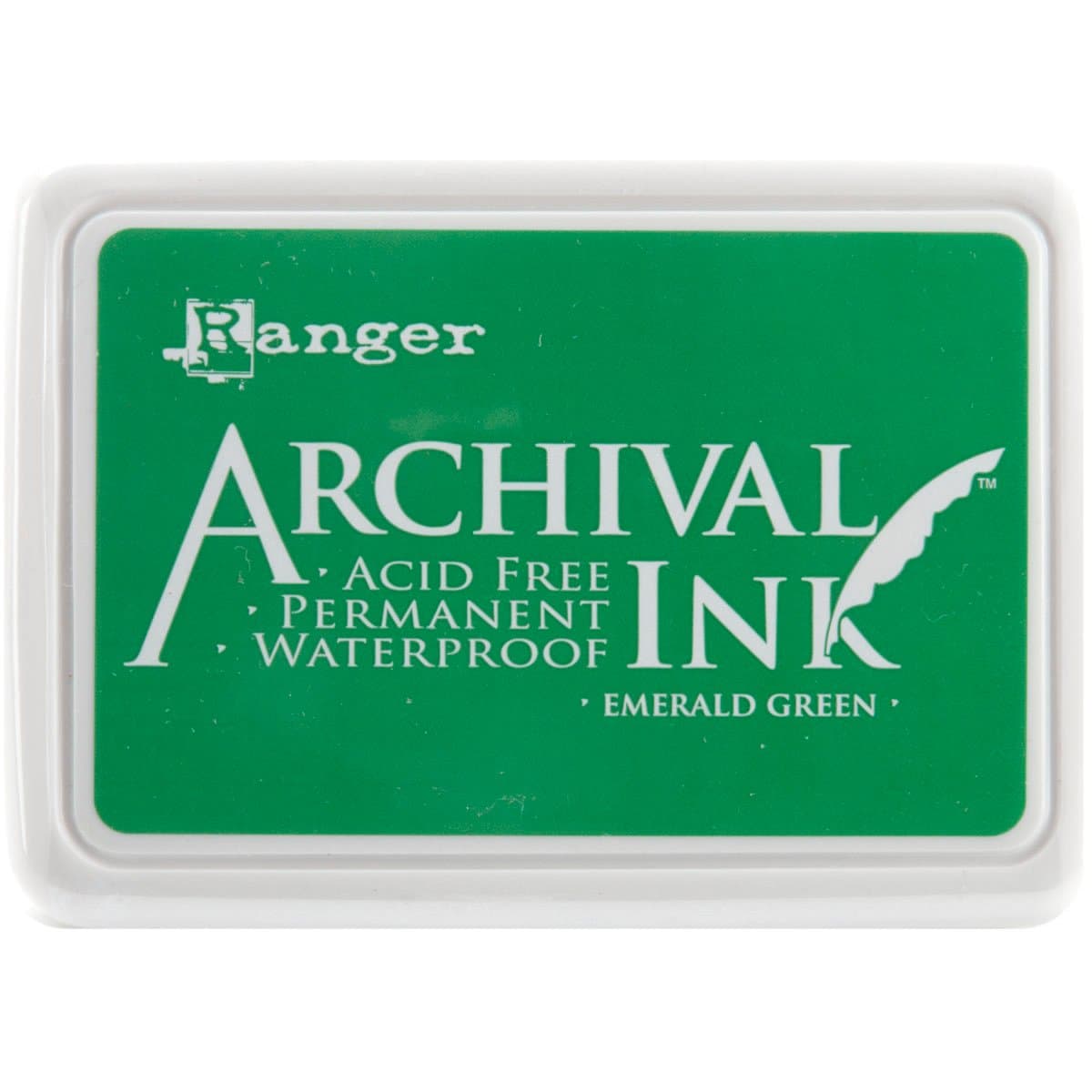 Archival Ink Pad #0, Emerald Green