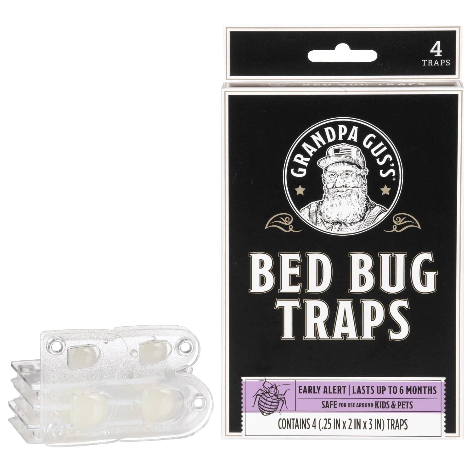 Grandpa Gus's Bed Bug Glue Traps