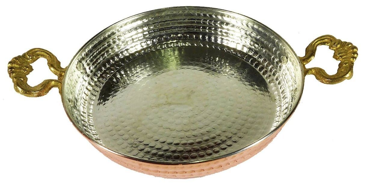 Traditional Turkish Hand Crafted Copper Pan