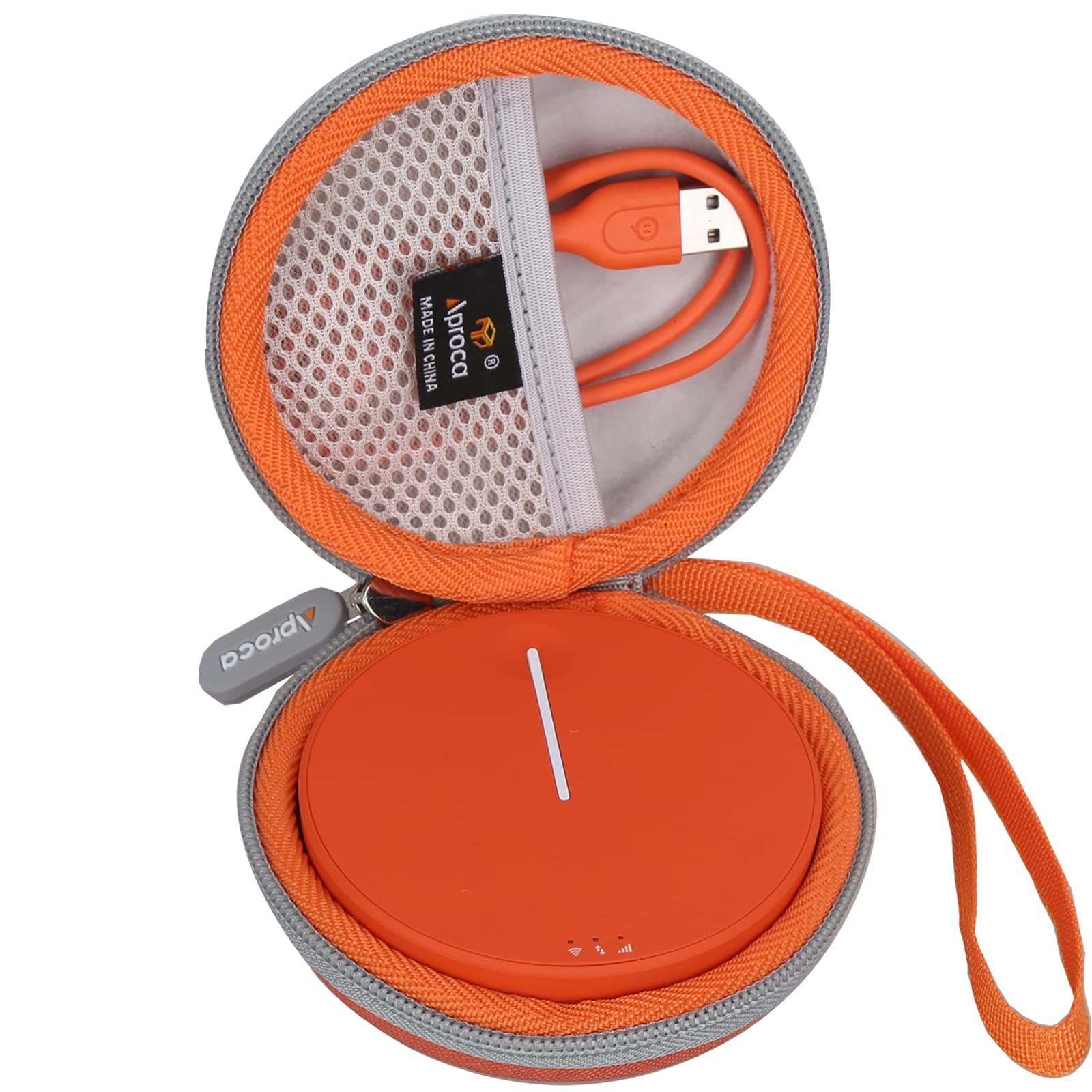 Hard Storage Tavel Case For Simo Solis Lite 4G LTE Wi-Fi Mobile Hotspot, Black