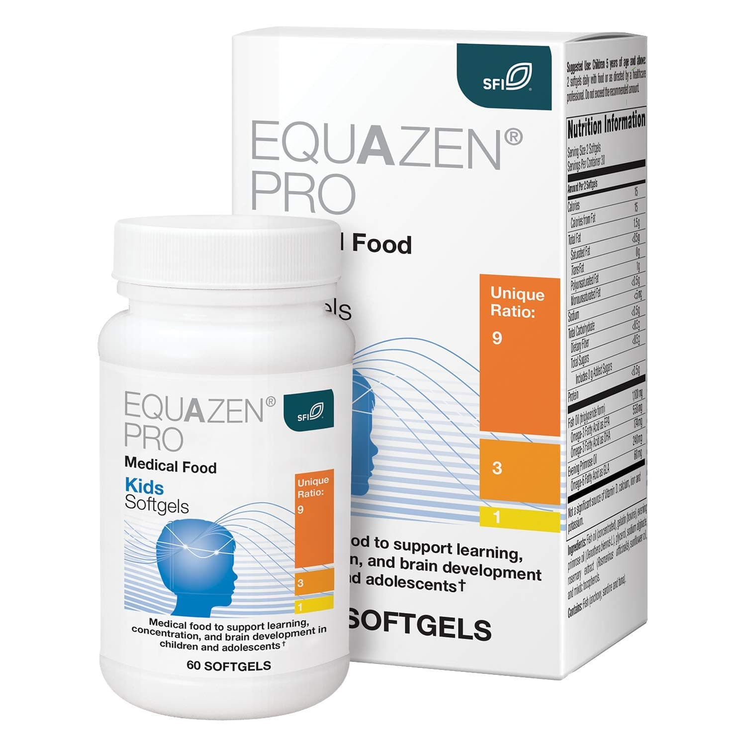 EQUAZEN PRO Kids 60 Softgels