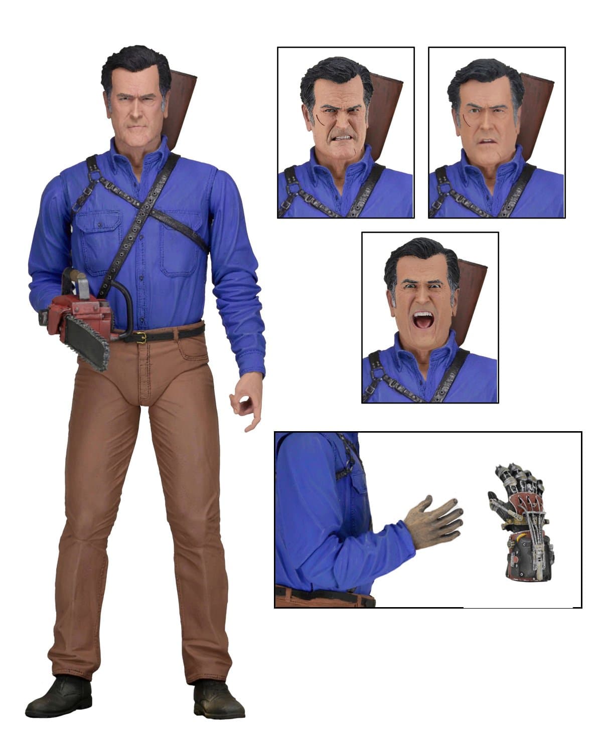 Ash vs Evil Dead 41968 - Ultimate Ash - Figurine 18cm, Black