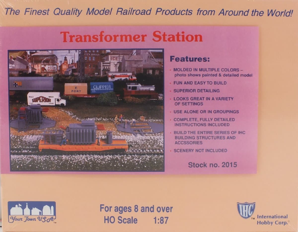 IHC Model Railroad HO Transformer Station