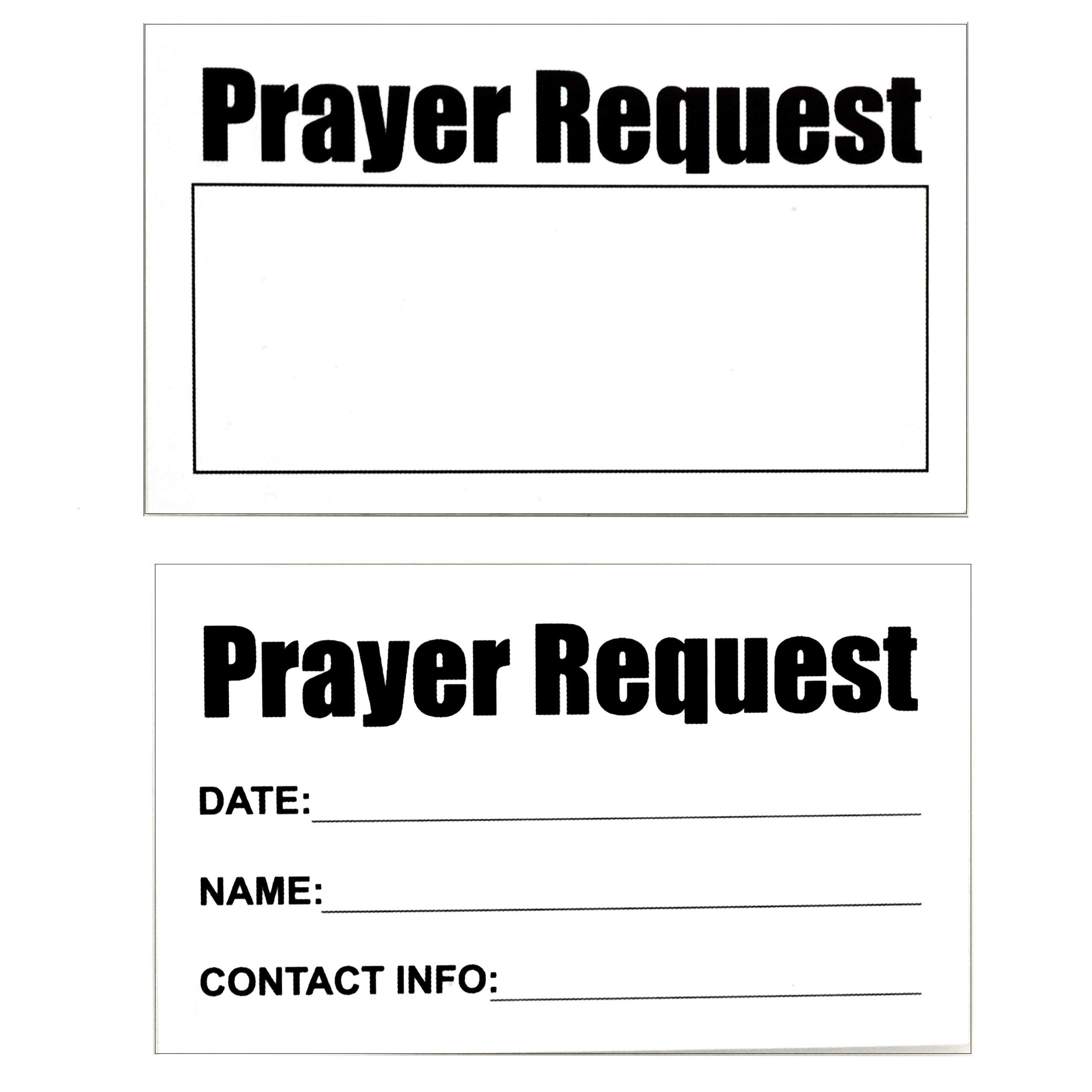 FLYING DRAGON Prayer Request cards (2 x 3.5 In, 100-Pack)