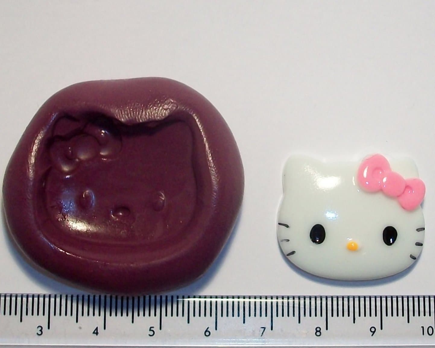 Silicone Mould Small Hello Kitty Icing Cake Cupcake Decoration