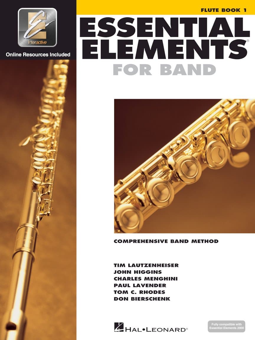 Essential Elements for Band – Flute Book 1 with EEi Online Resources | Flute Method Book and Sheet Music for Students and Teachers | Comprehensive Band Method Songbook – Newer 2025 Edition Available