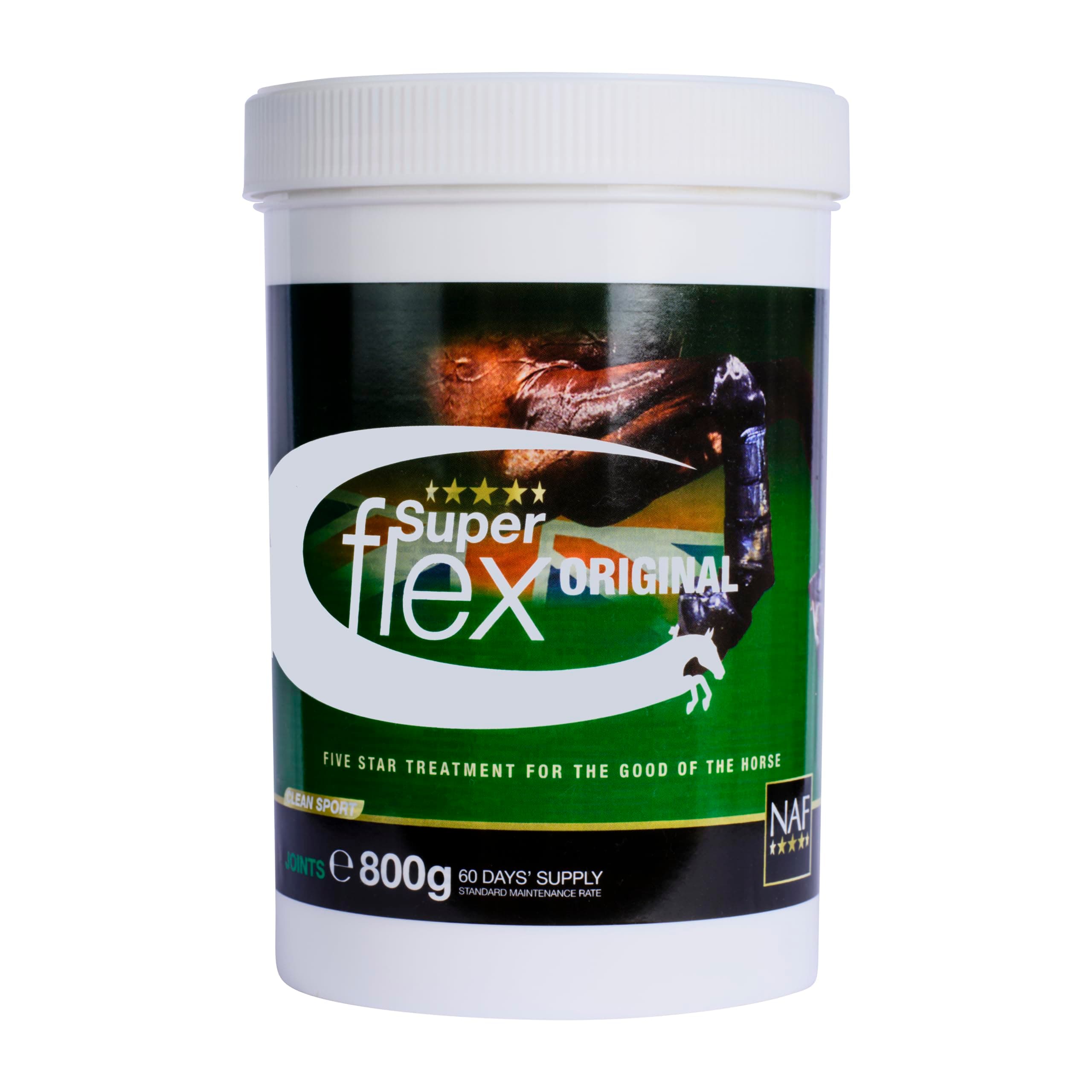 NAF Five Star Superflex 800g – Advanced Joint Support for Horses – With Glucosamine, MSM, Chondroitin & Hyaluronic Acid – Promotes Flexibility, Mobility & Cartilage Health