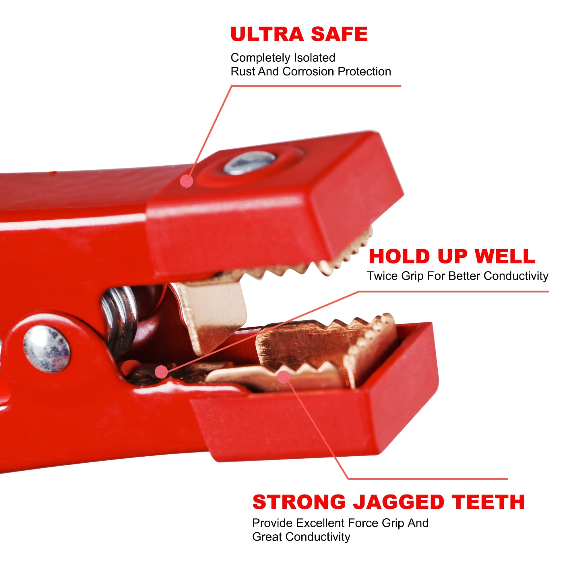 Jumper Cables 6AWG x 16Ft