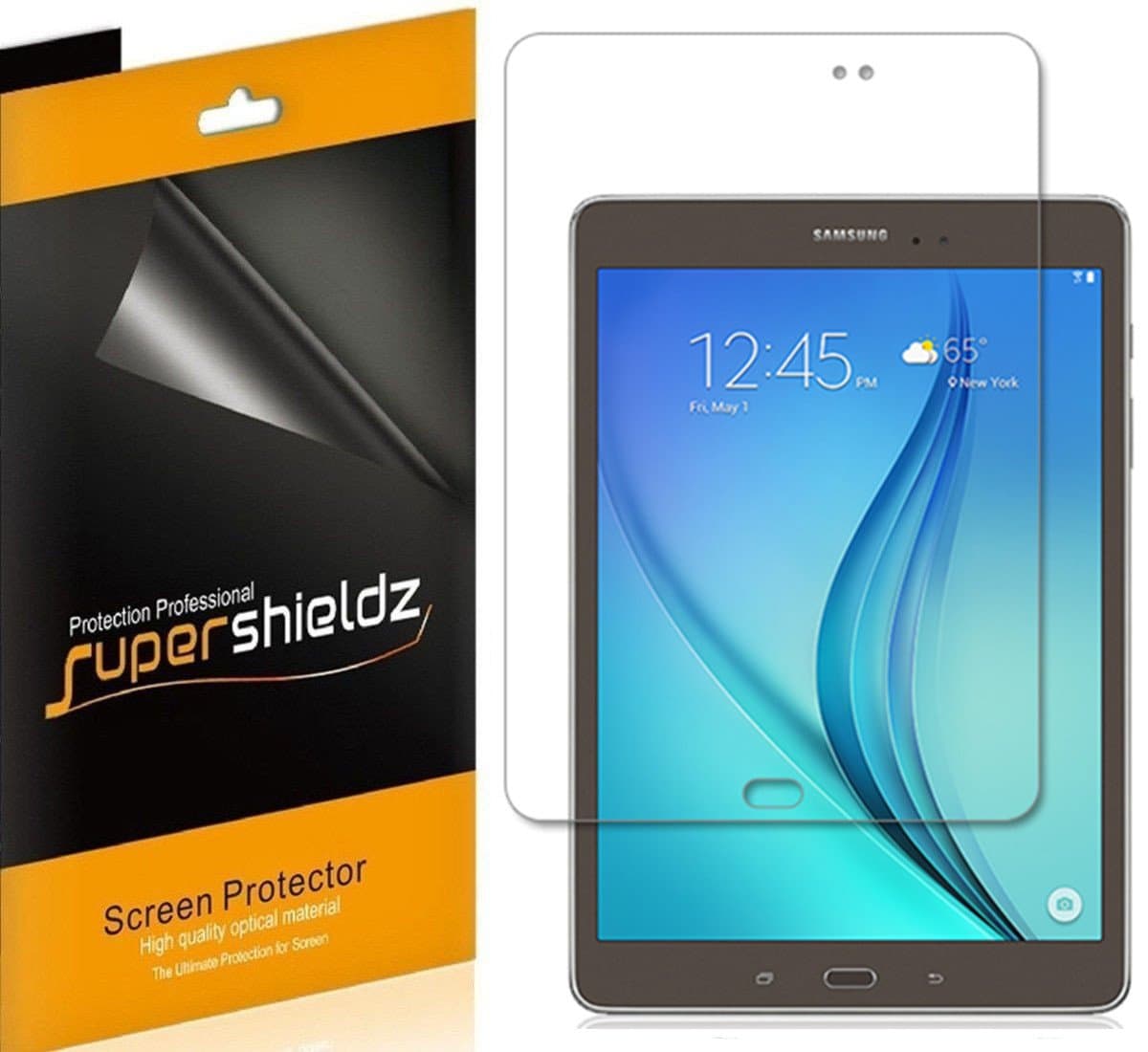 Supershieldz (3 Pack) Designed for Samsung Galaxy Tab A 8.0 inch (2015) (SM-T350 Model Only) Screen Protector, High Definition Clear Shield (PET)