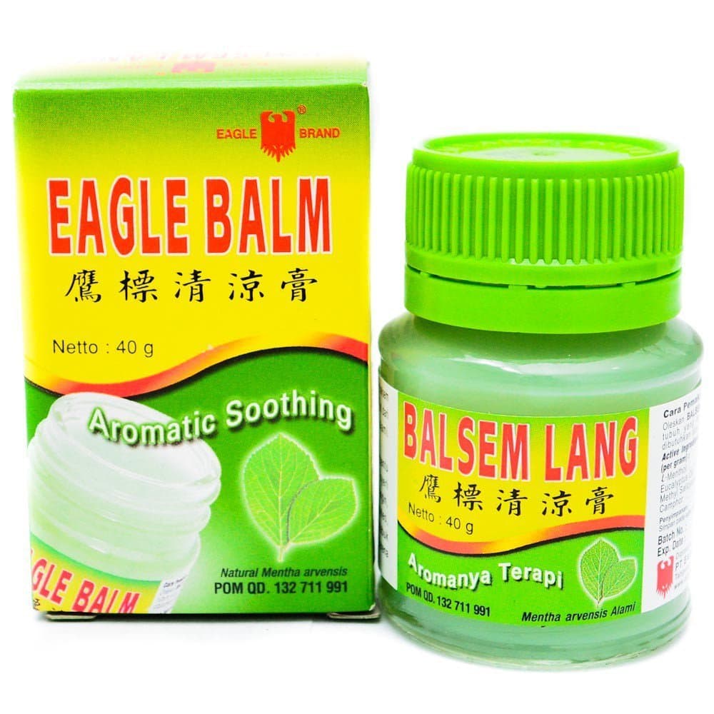 Balsem Lang Eagle Balm with Aromatic Soothing, 40 Gram