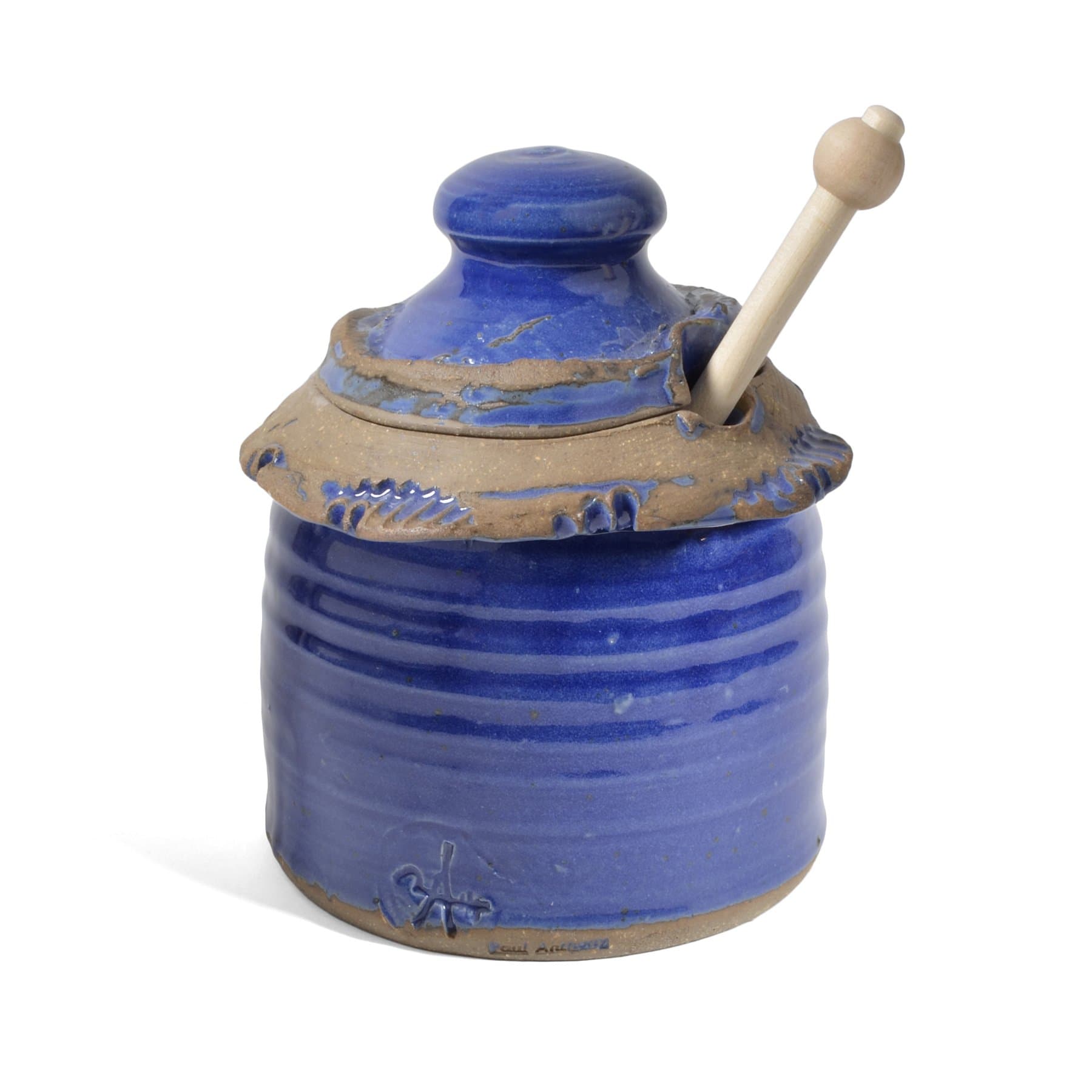 Anthony StonewareHoney Pot, Royal Blue