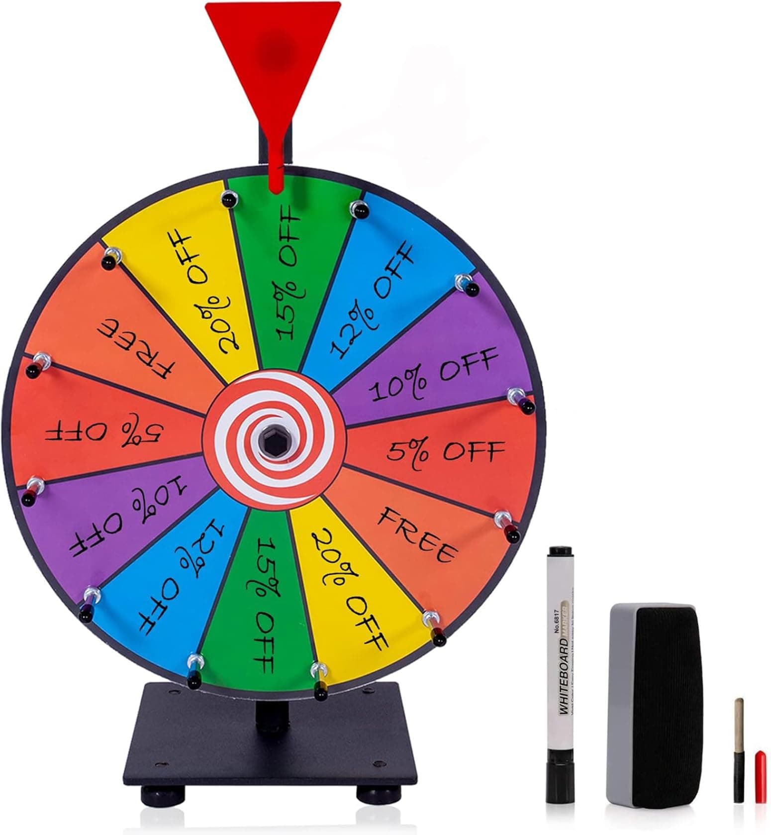 12" Spinning Prize Wheel