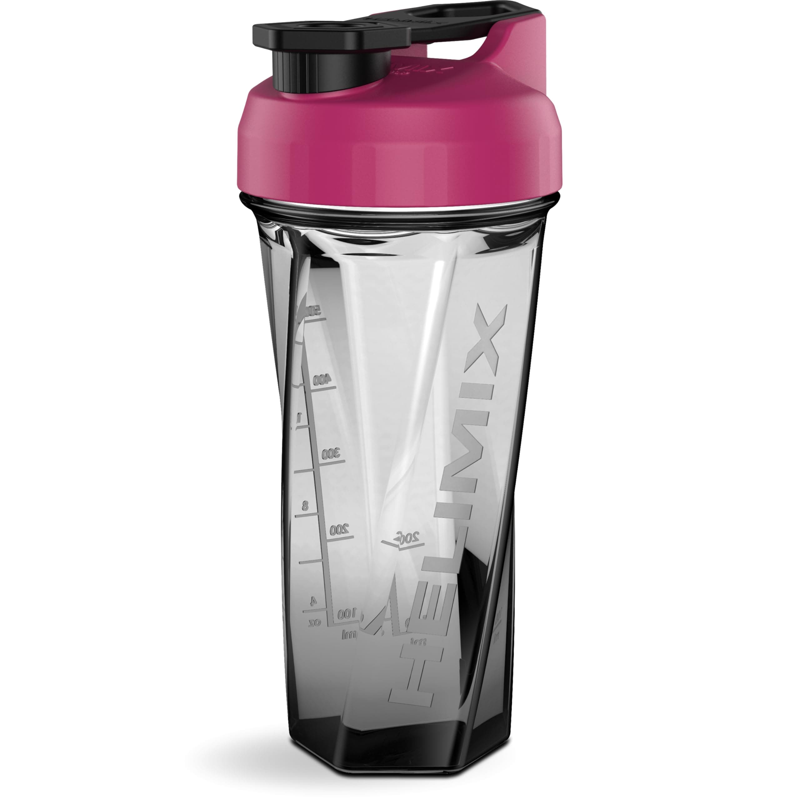 Helimix 2.0 Vortex Blender Shaker Bottle 828 ml - No Blending Ball or Whisk - USA Made - Portable Pre Workout Whey Protein Drink Cup - Mixes Cocktails Smoothies Shakes - Top Rack Safe