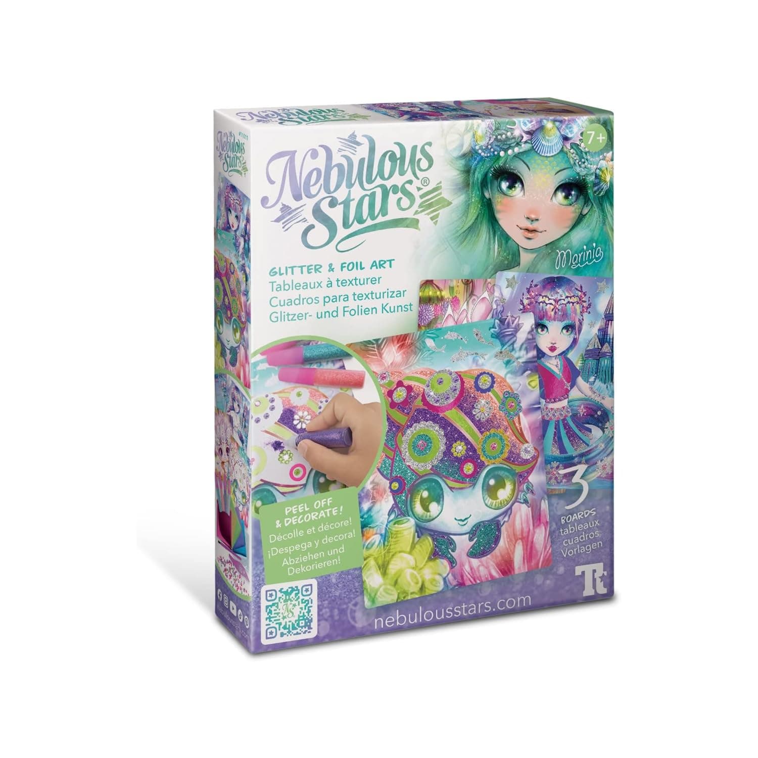 NEBULOUS STAR Glitter & Foil Art