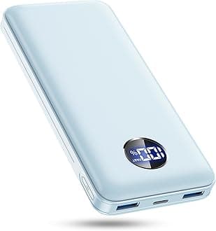 Portable Charger 40000mah Power Bank, USB-C (22.5W) Fast Charging Battery Pack Portable Phone Charger for iPhone 16 Pro/16/15/14/13 Series, Android Samsung Galaxy, Battery Bank for Travel Camping