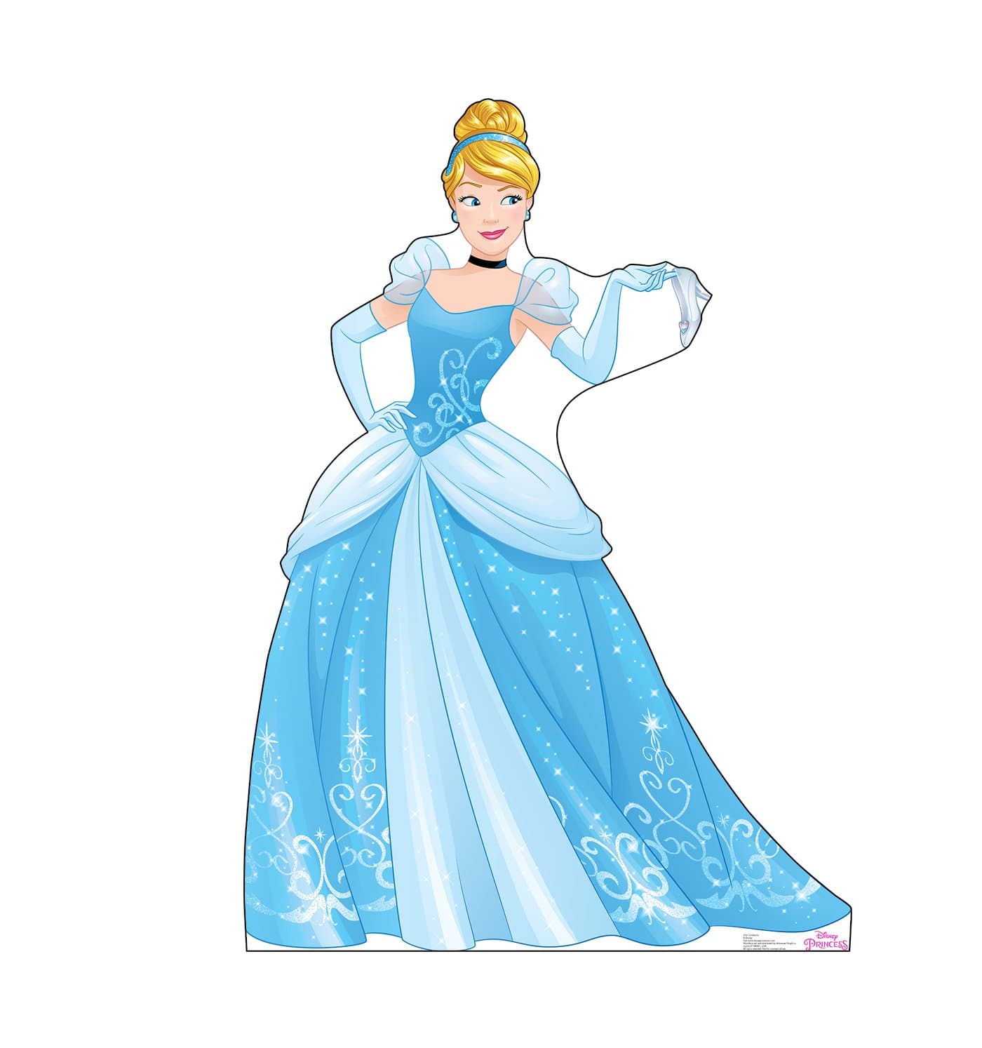Advanced Graphics Advanced Graphics Cinderella Life Size Cardboard Cutout Standup - Disney Princess Friendship Adventures