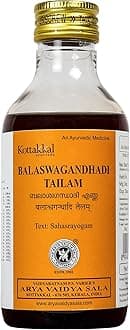 Kottakkal ayurveda® Balaswagandhadi Tailam - 200ml, For Improving Health & Wellness (Pack Of 1)