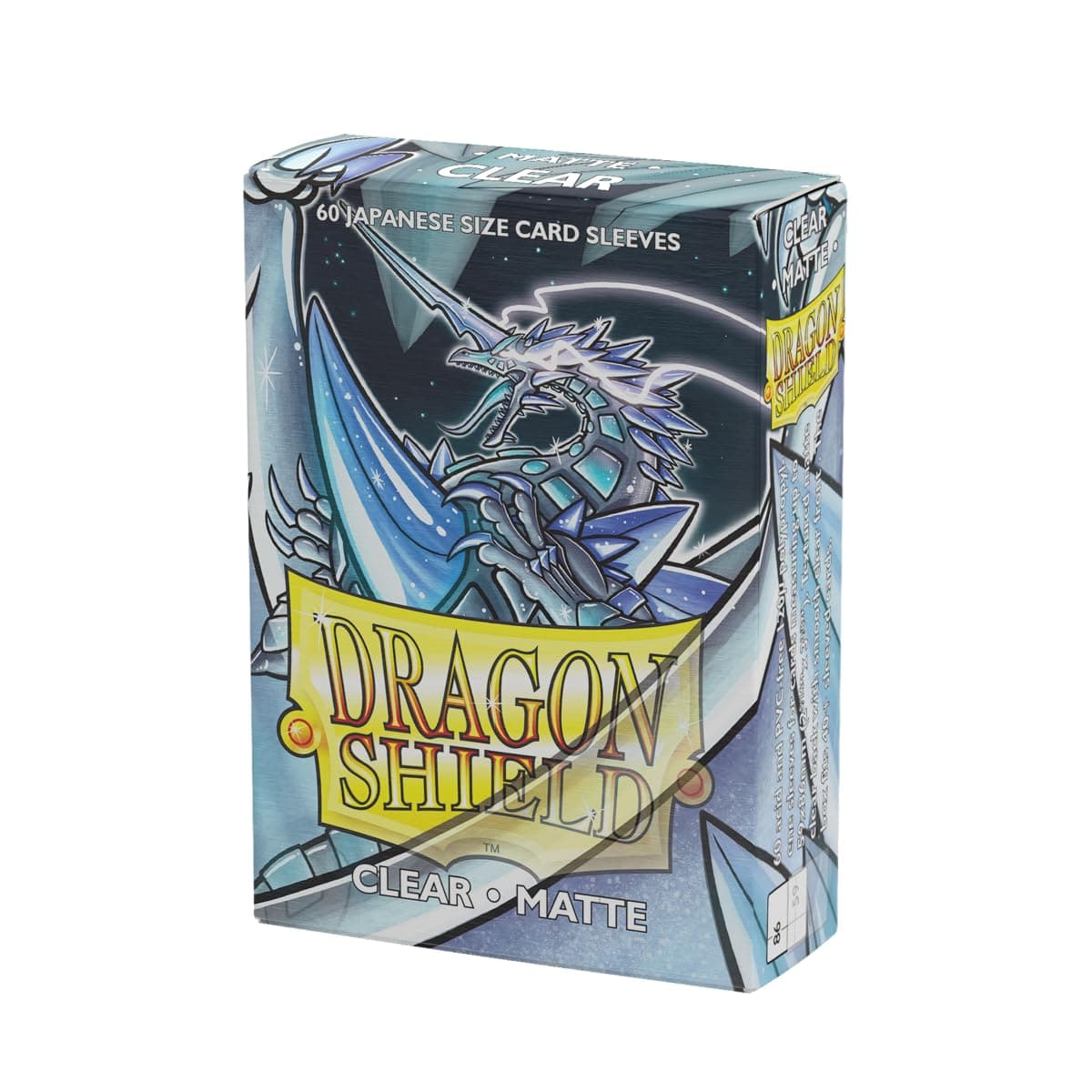 Sleeve: Dragon Shield Matte Japan Clear (60)