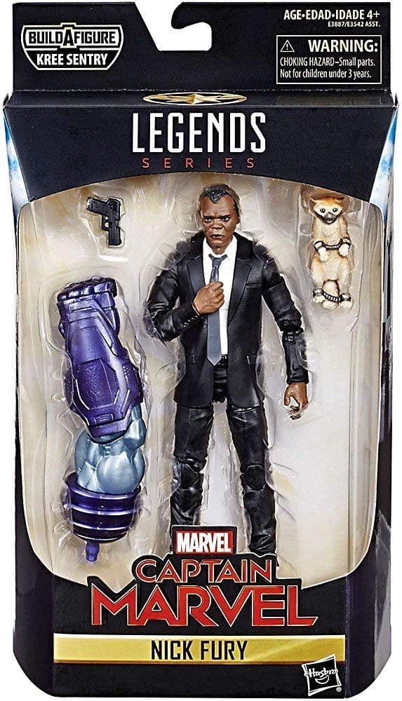 Captain Marvel 6 Inch Legends Nick Fury Figure