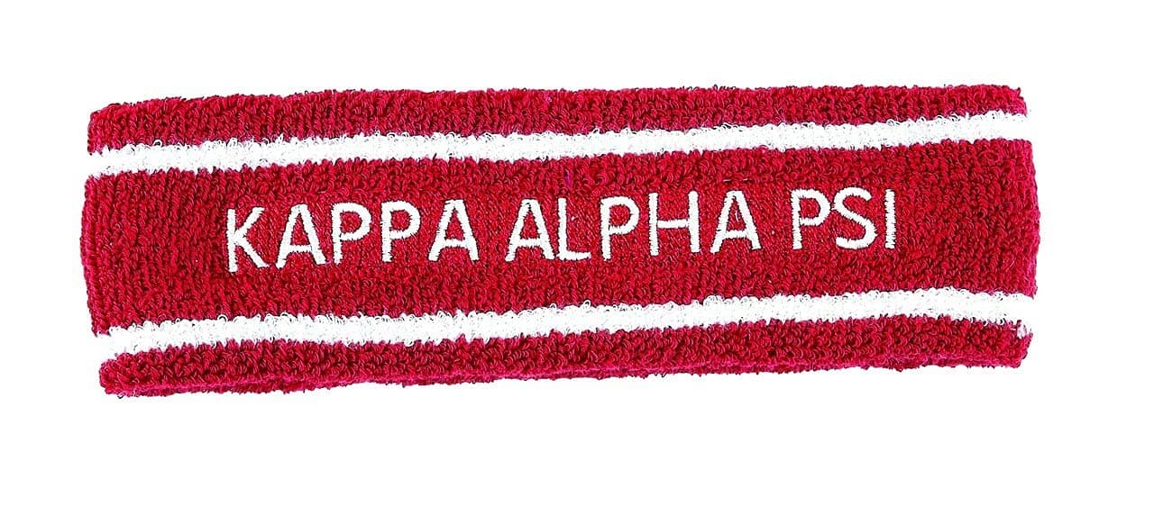 Kappa Alpha Psi Sweat Headband