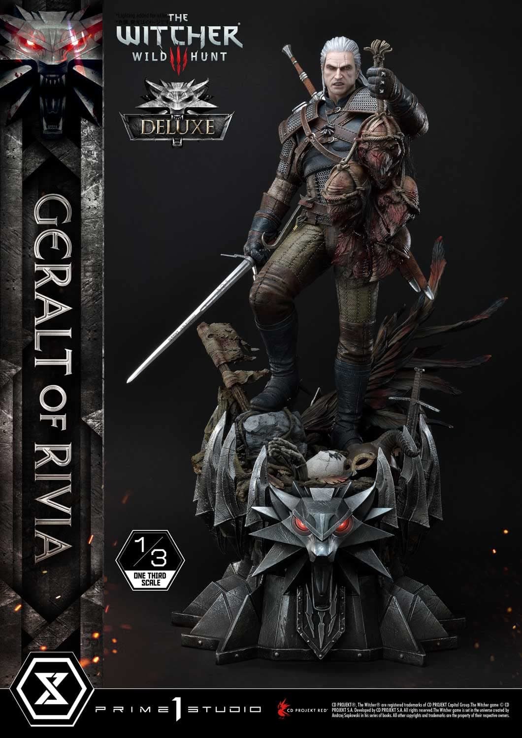 Prime 1 Studio Museum Masterline The Witcher 3: Wild Hunt Geralt of Rivia Deluxe Version