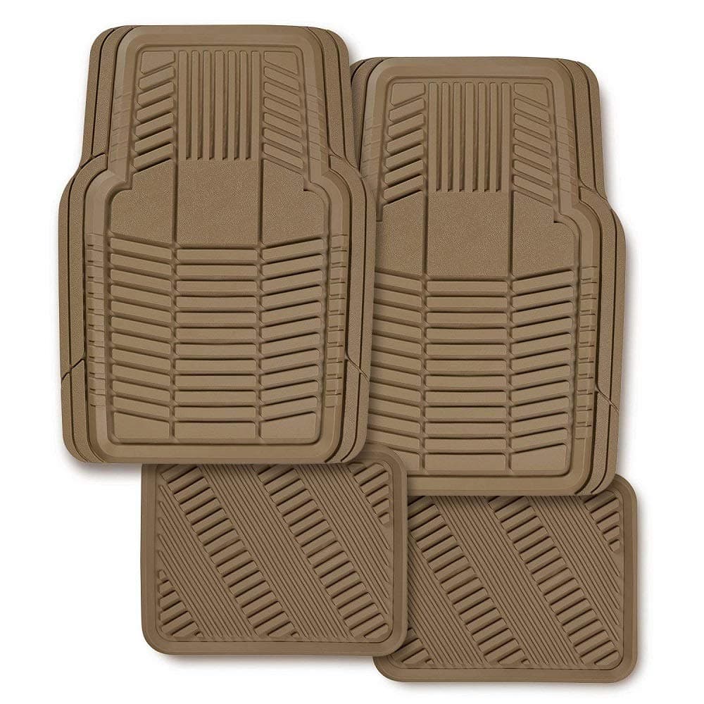 Kraco Floor Armor Floor Mats - Tan 4 pc. Set