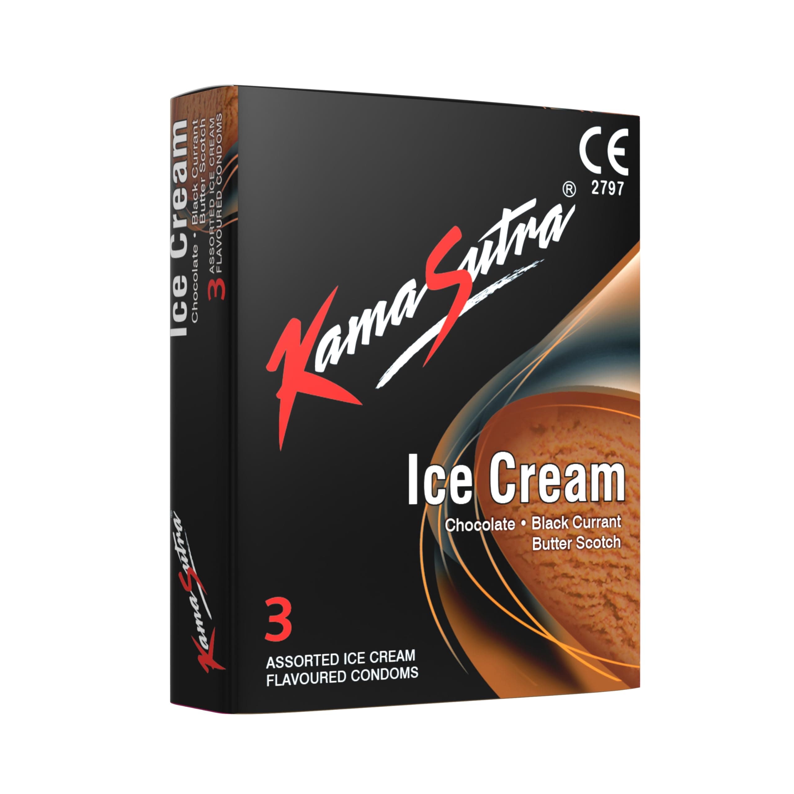 – Kama Sutra Condom Ice Cream 3'S