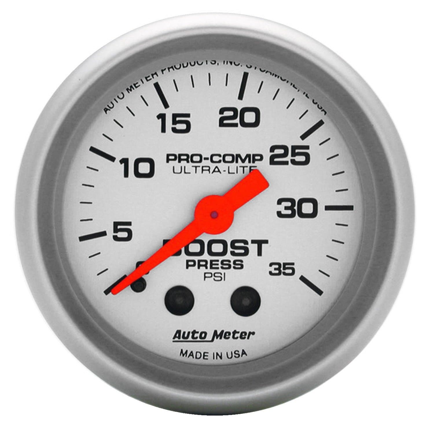 4304 Ultra-Lite Mechanical Boost Gauge