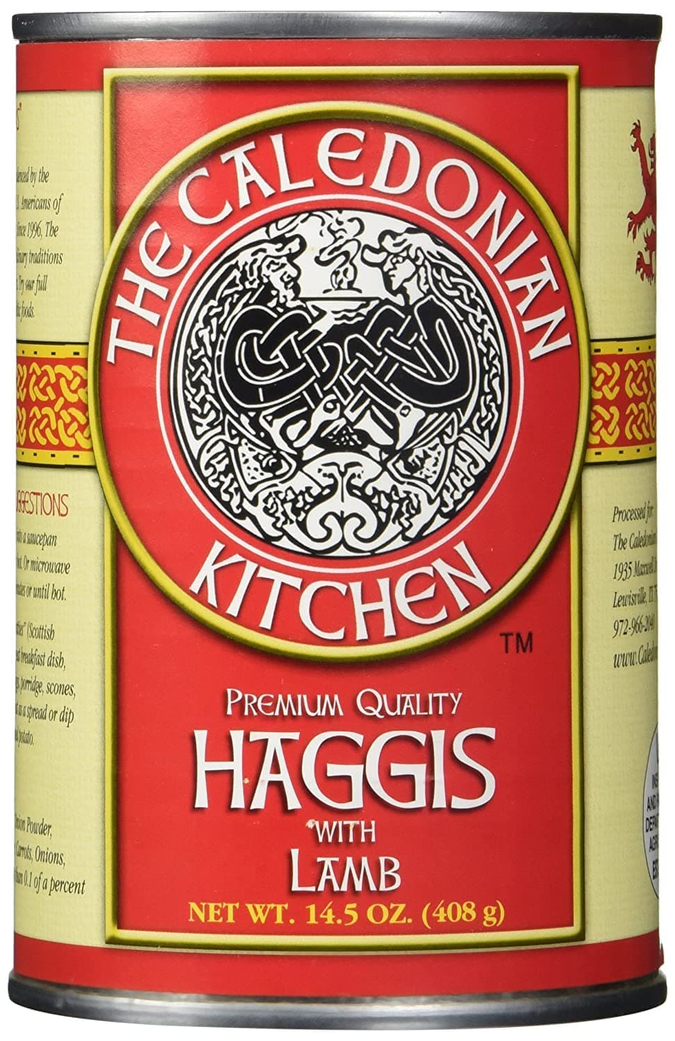 Caledonian Kitchen Haggis with Lamb, 14.5 OZ