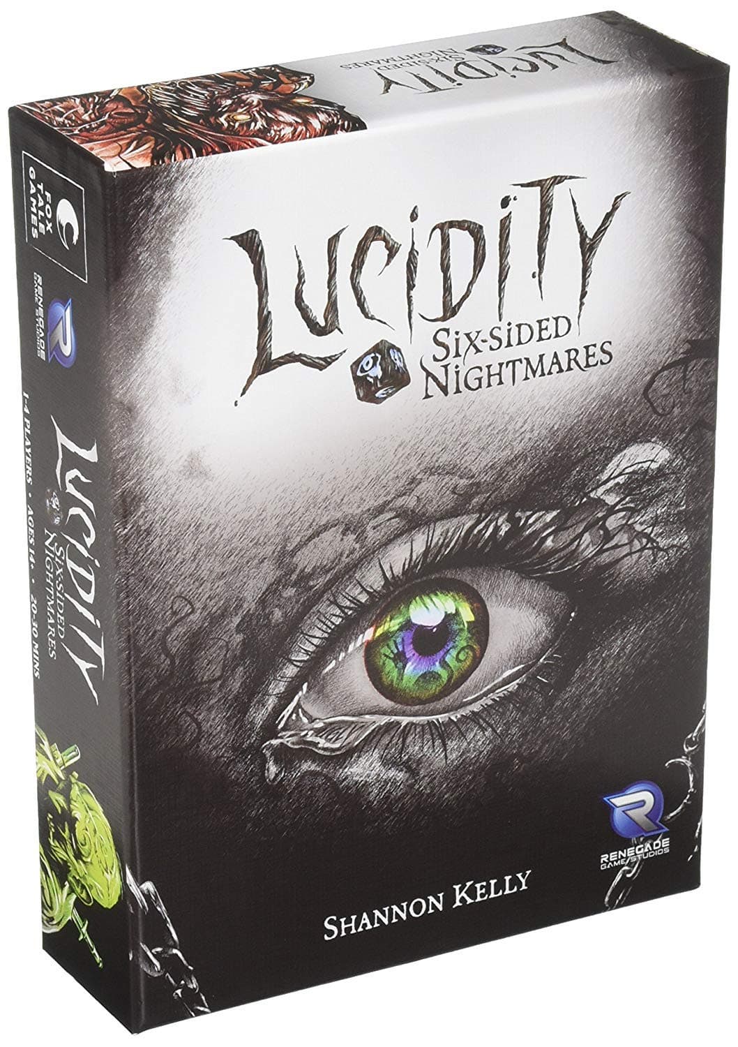 Renegade Game Studios Lucidity: Six-Sided Nightmares Push Your Luck Board Game for 1-4 Players