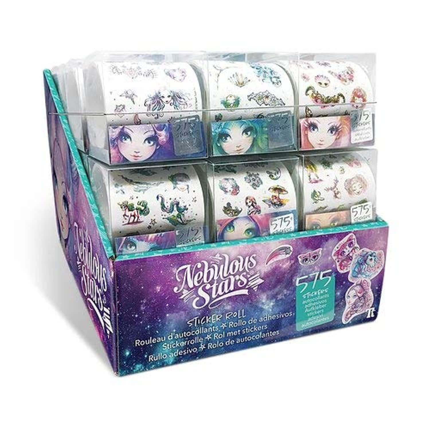 Nebulous Stars Sticker Rolls - Isadora